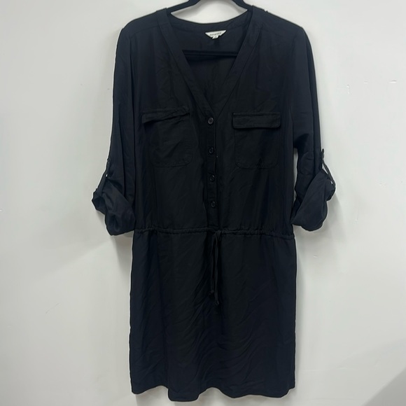 Max Studio Dresses & Skirts - Max Studio black mini shirt dress XL